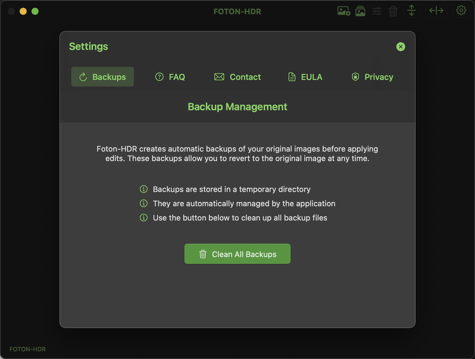 Backup Management