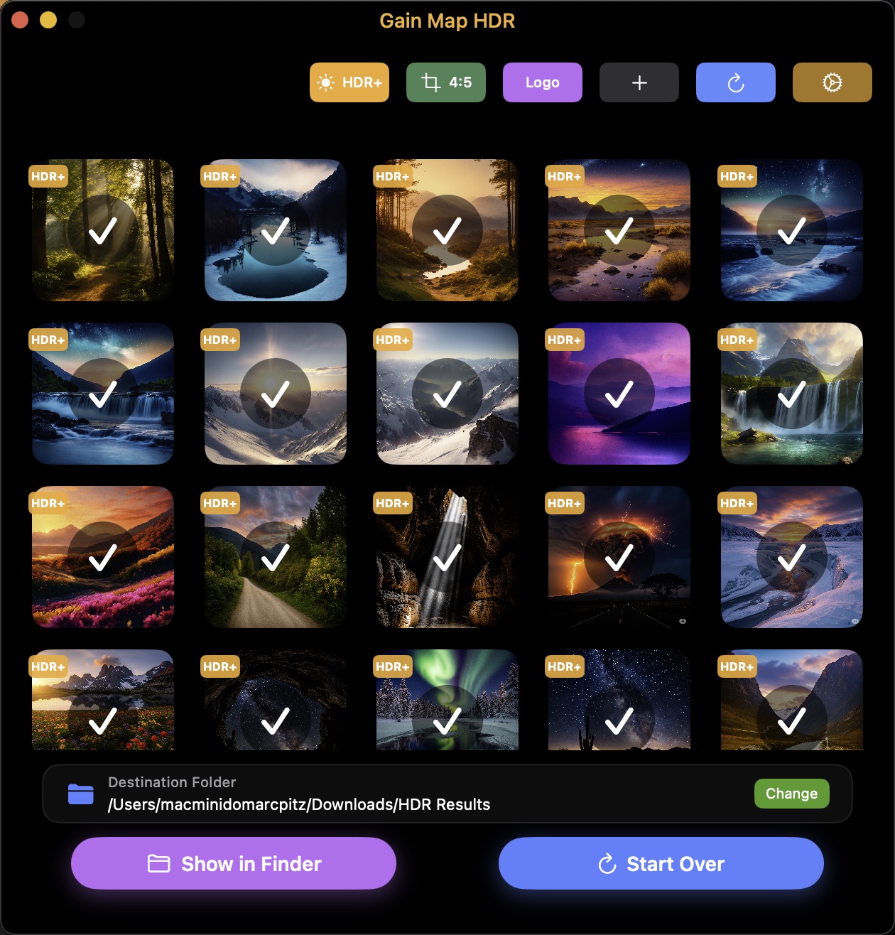 HDR and HDR+ Modes